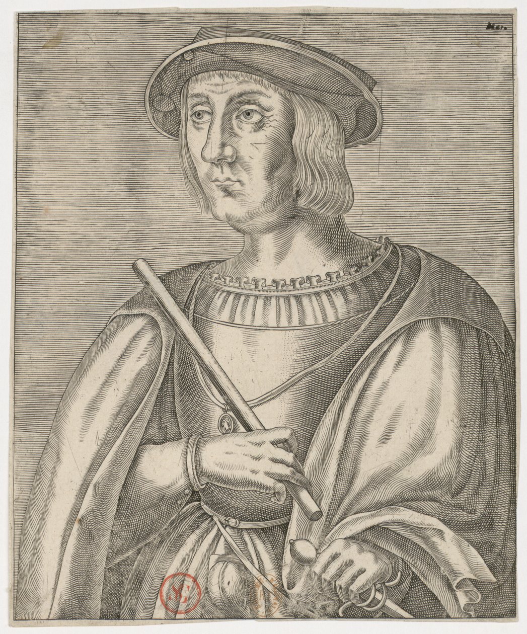 Jacques de Chabannes seigneur de la Palice autorstwa Andre Thevet