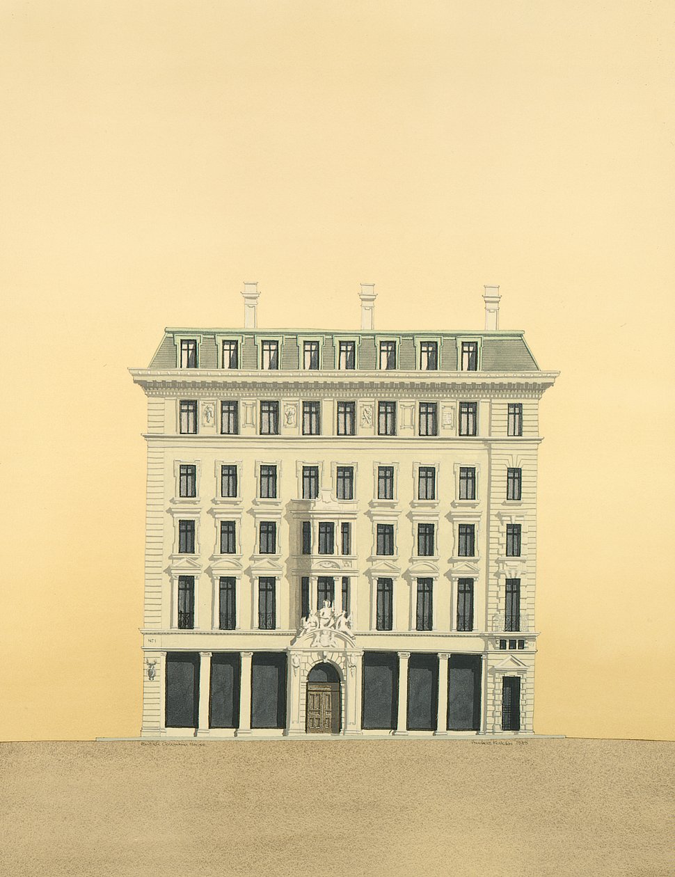 British Columbia House, Regent Street, Londyn autorstwa Andras Kaldor