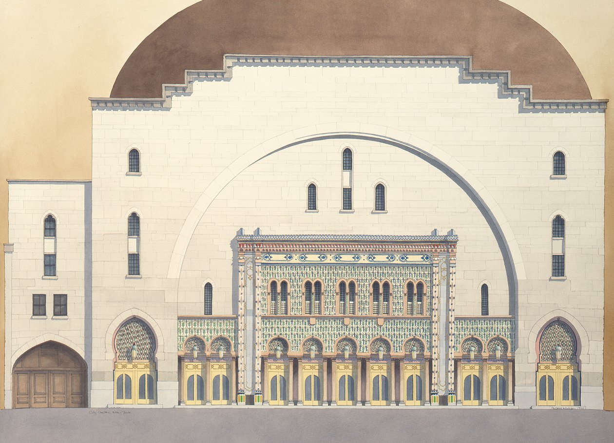 City Center Theater, Nowy Jork autorstwa Andras Kaldor
