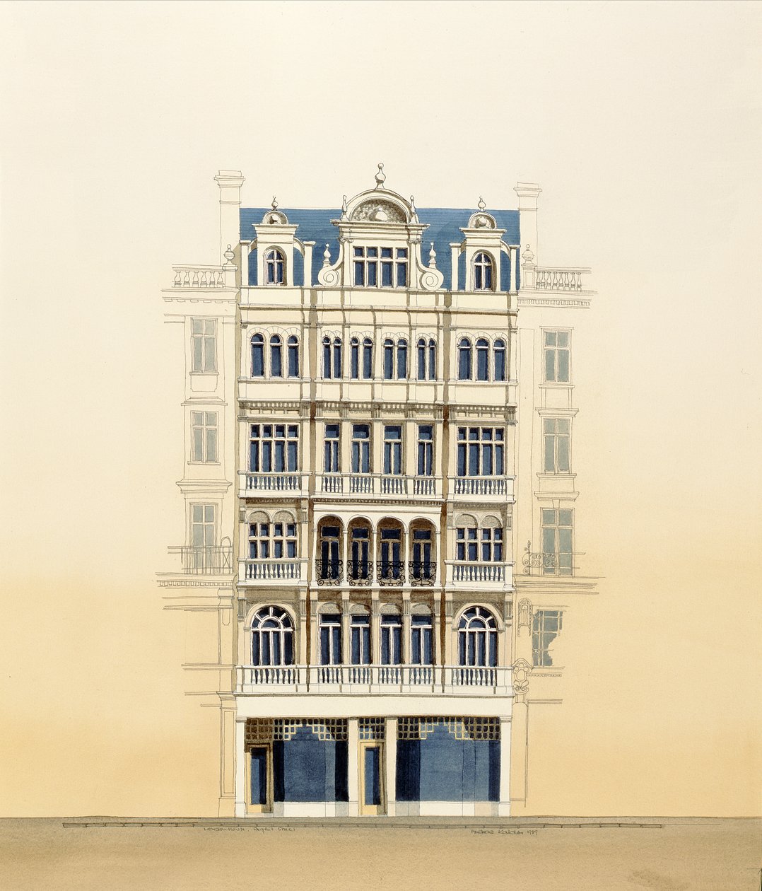 London House autorstwa Andras Kaldor