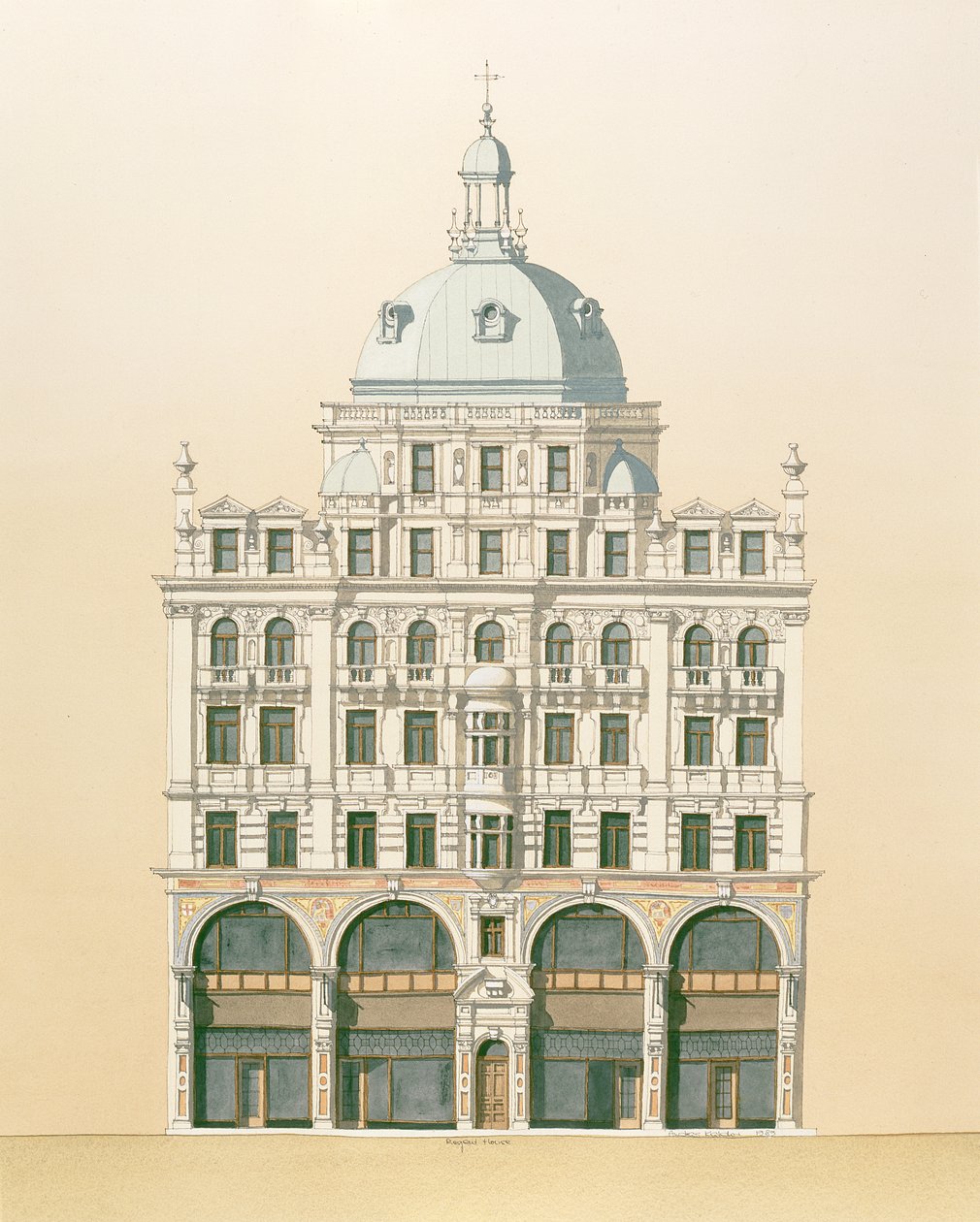 Regent House, Regent Street autorstwa Andras Kaldor