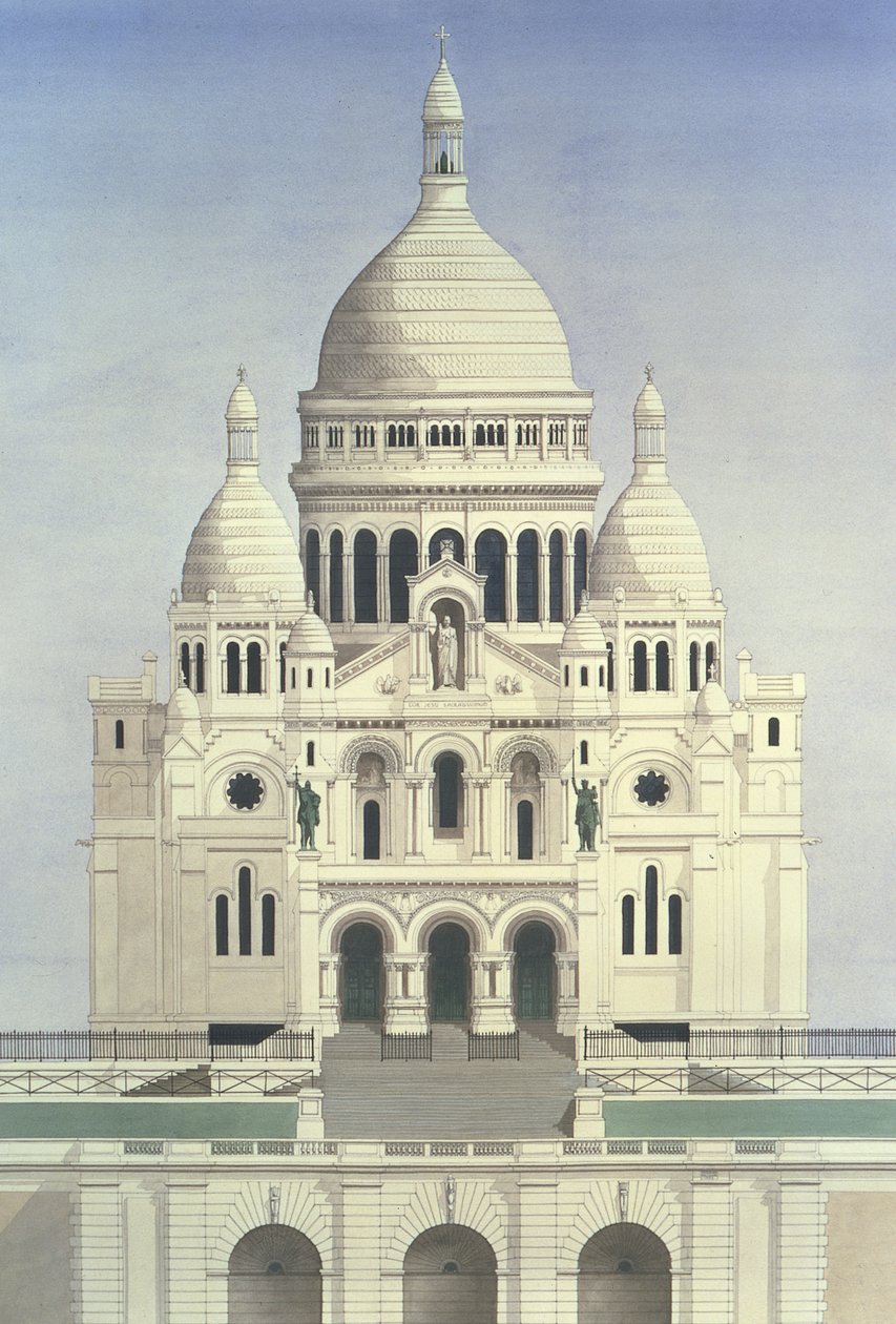 Sacre Coeur autorstwa Andras Kaldor