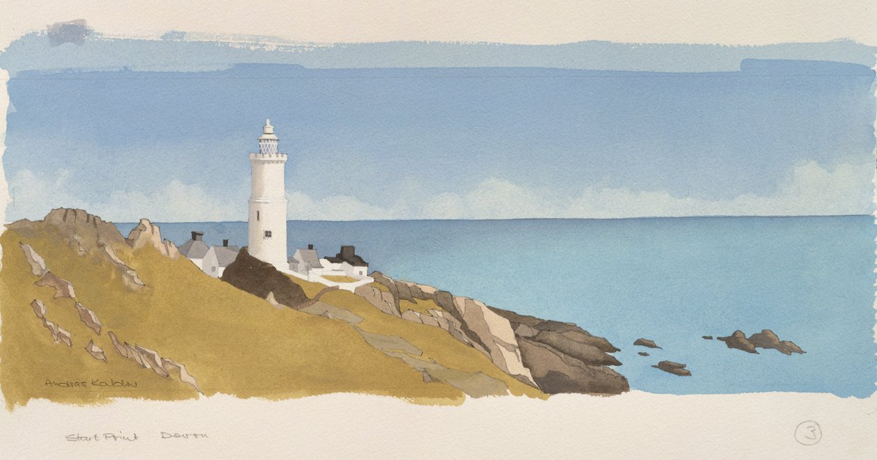Latarnia morska Start Point autorstwa Andras Kaldor