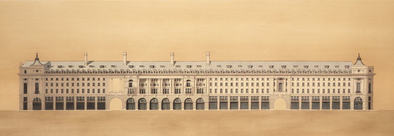 The Quadrant, Regent Street, Londyn autorstwa Andras Kaldor