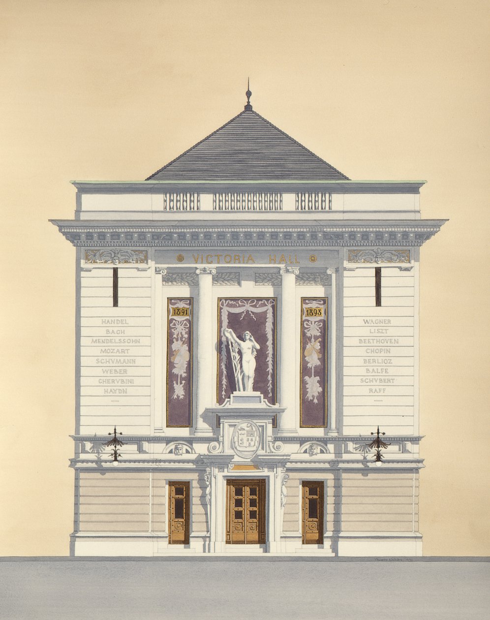 Victoria Hall autorstwa Andras Kaldor