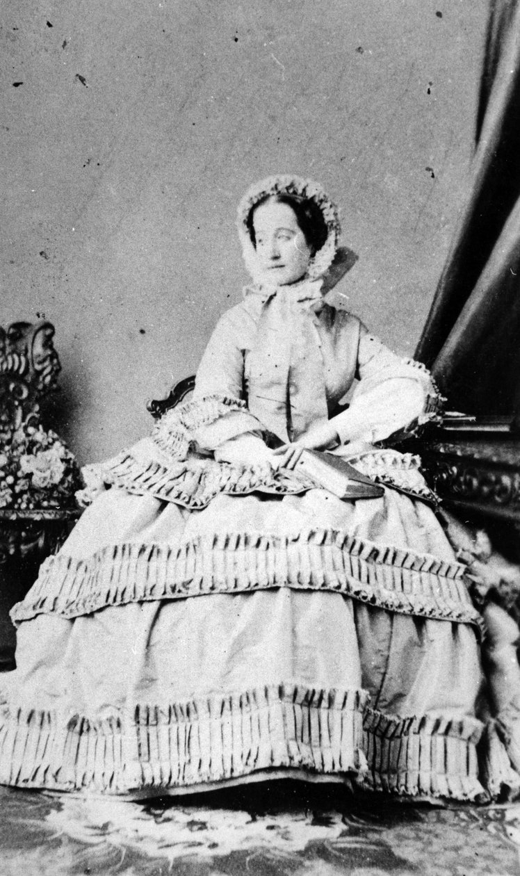 Królowa Eugenia de Montijo autorstwa Andre Adolphe Eugene Disderi