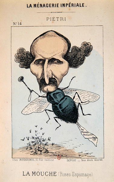 Pierre-Marie Pietri, c.1870-1 (kolor lito) autorstwa Andre (after) Gill