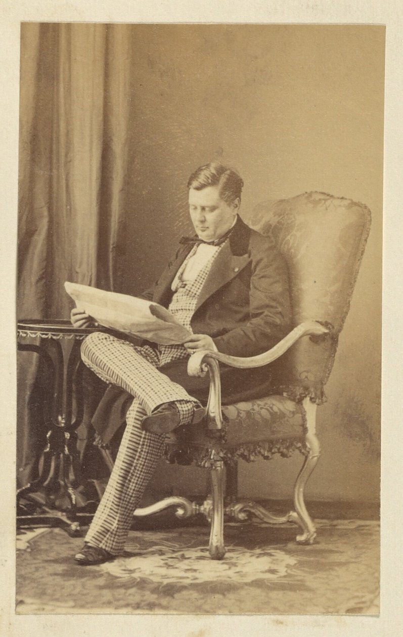 [Alexandre Florian Joseph, hrabia Colonna-Walewski]. autorstwa Andre Adolphe Eugene Disderi
