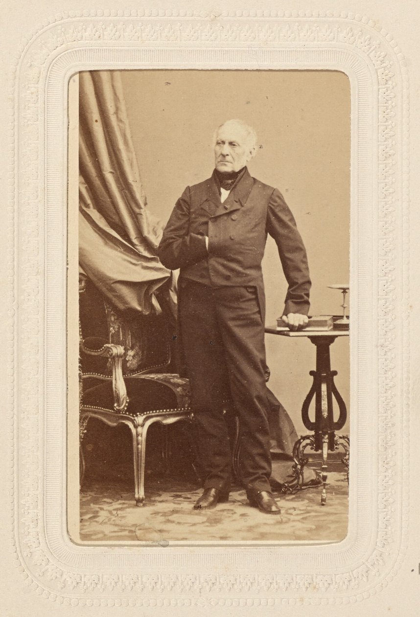[Francois Pierre Guillaume] Guizot (1787-1874) autorstwa Andre Adolphe Eugene Disderi