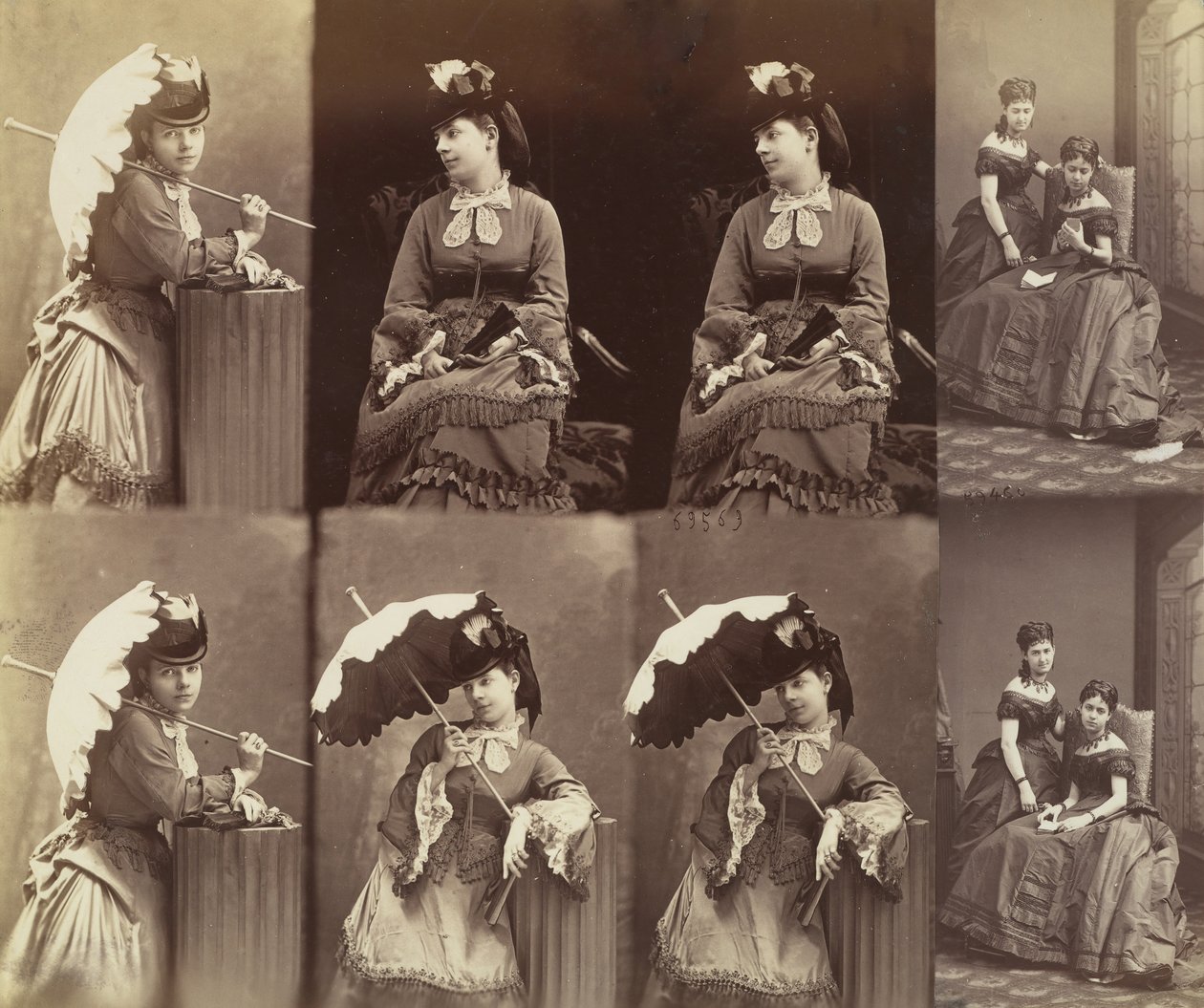 Gabrielle, M. Gutierrez de Estrada, 1867. autorstwa Andre Adolphe Eugene Disderi