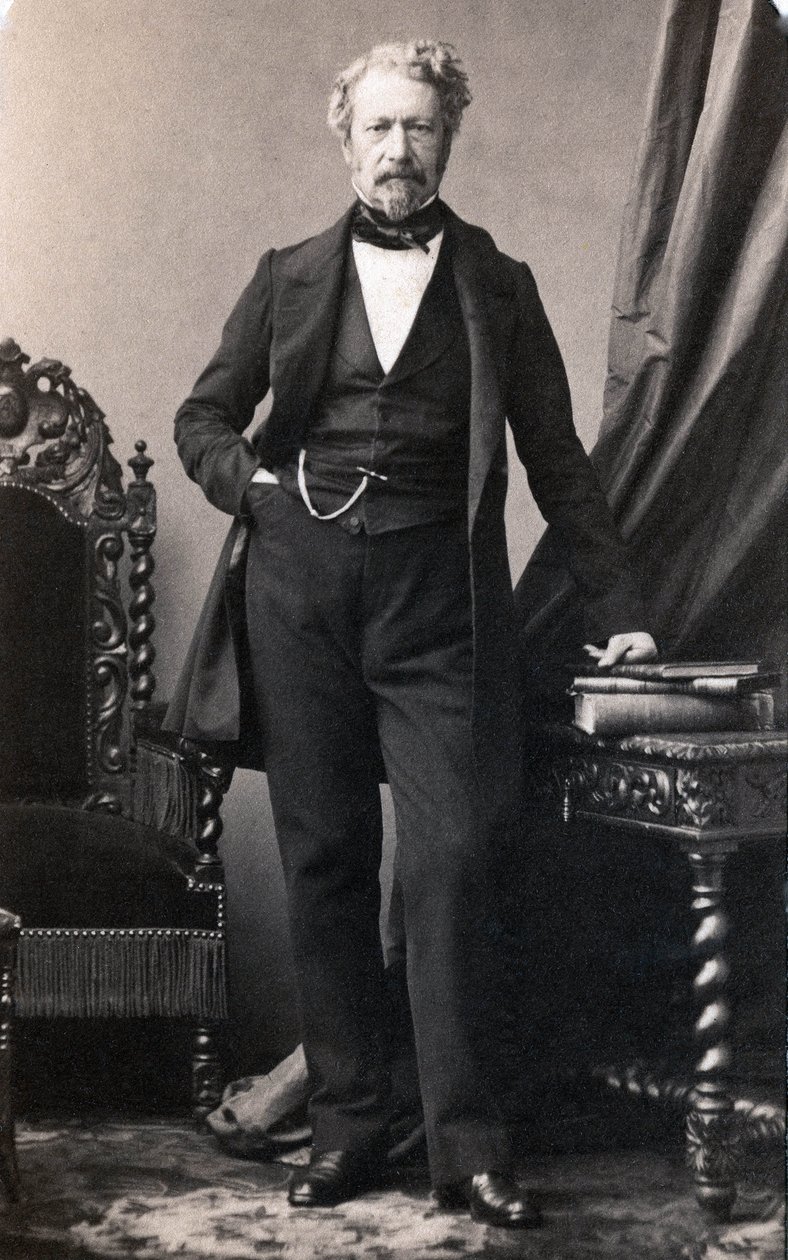 Portret Marechala Niela (1802-1869) Fotografia autorstwa Disderi autorstwa Andre Adolphe Eugene Disderi
