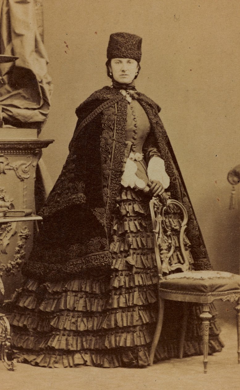 Portret Anne Sutherland-Leveson-Gower, księżnej Sutherland autorstwa Andre Adolphe Eugene Disderi