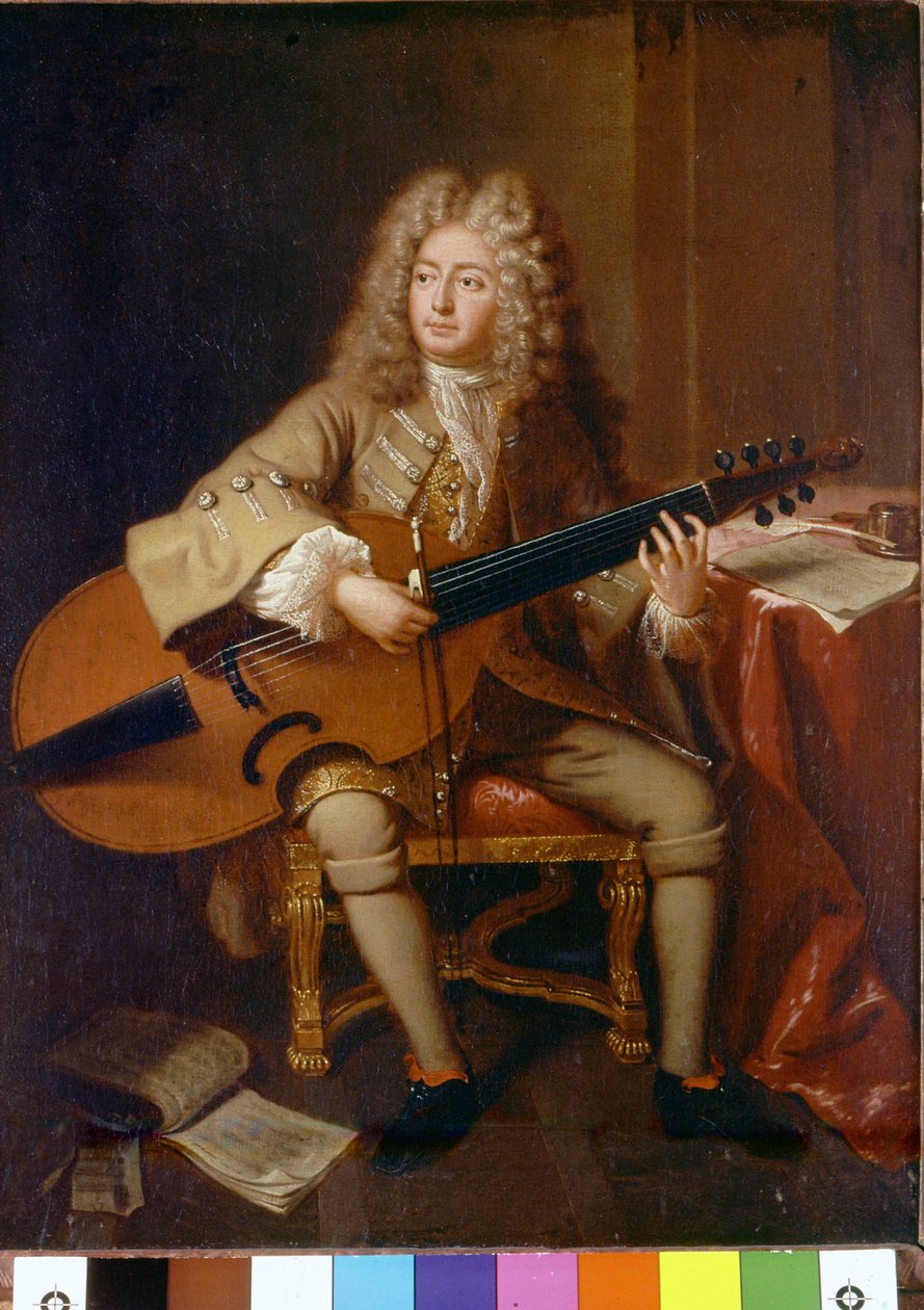Portret Marina Marais autorstwa Andre Bouys