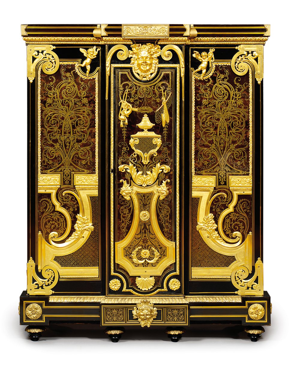 Mała szafa Ludwika XIV, ok. 1700-10 autorstwa Andre Charles Boulle