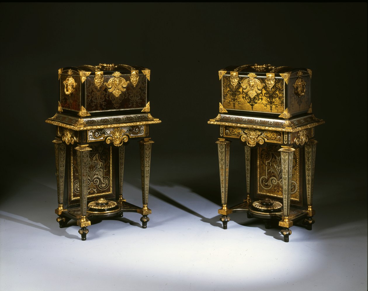 Para toalet Ludwika XIV autorstwa Andre Charles Boulle
