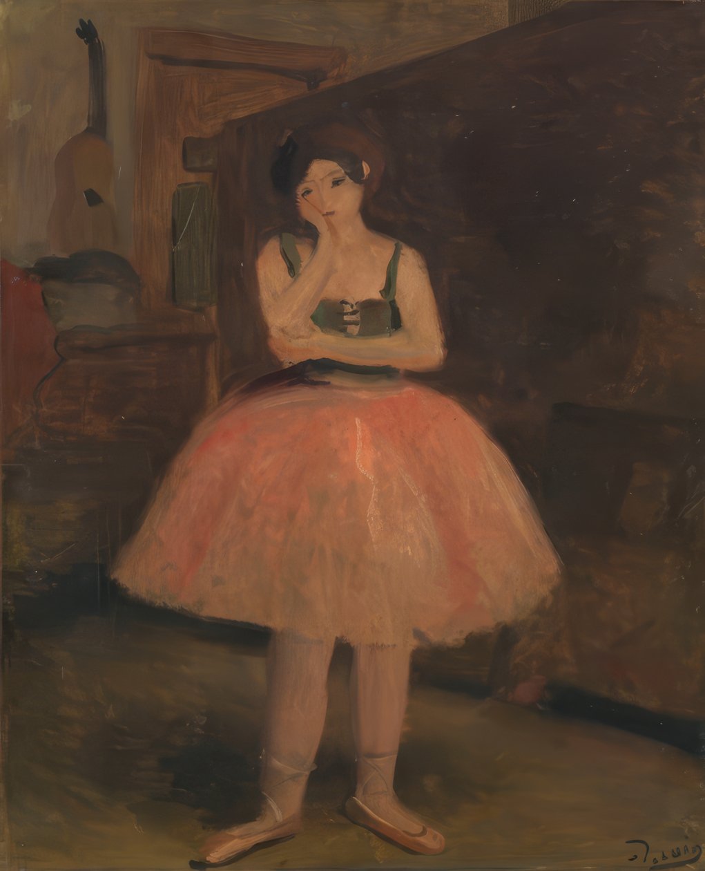 Tancerka baletowa autorstwa Andre Derain