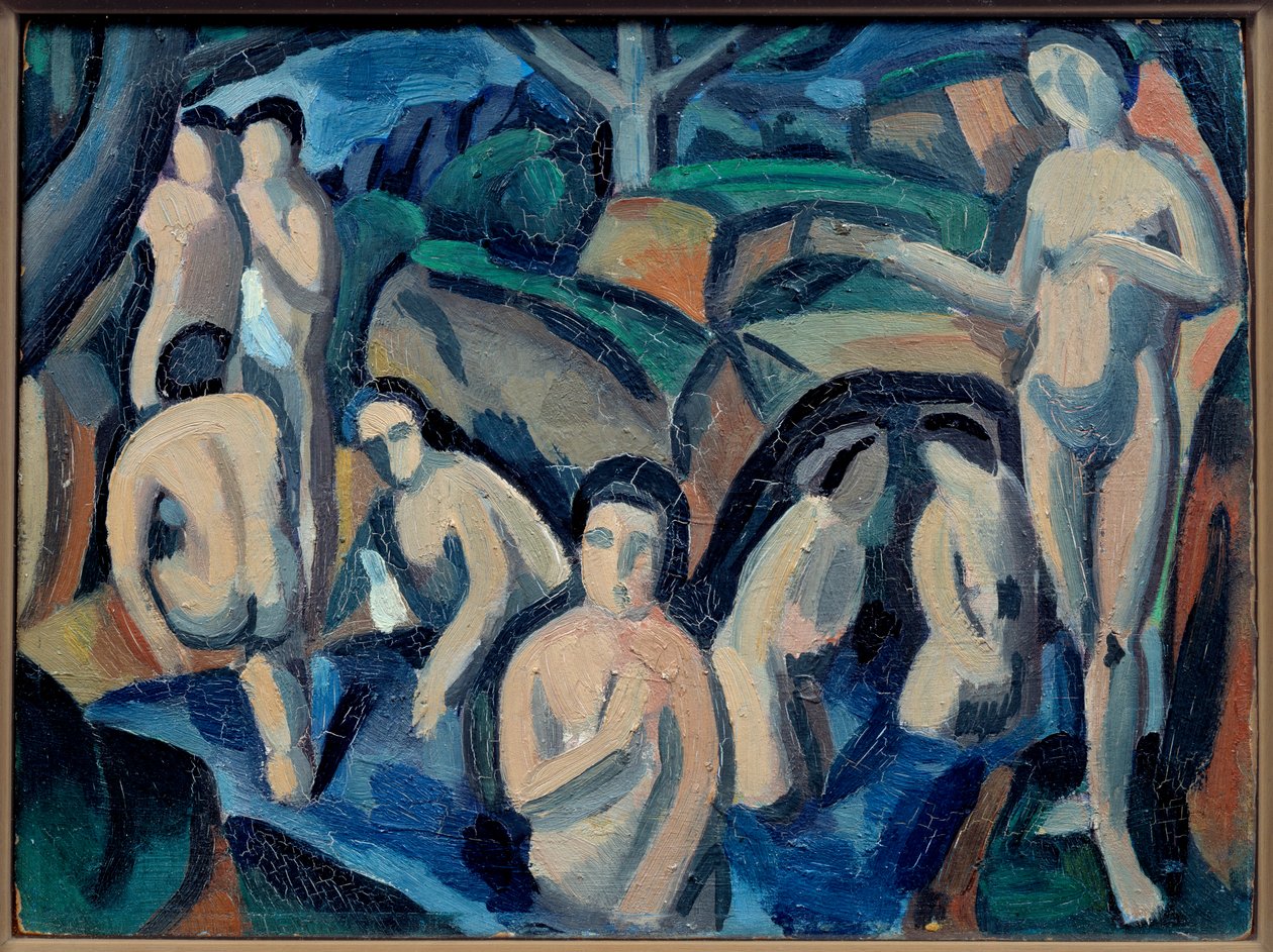 Kąpiący się autorstwa Andre Derain