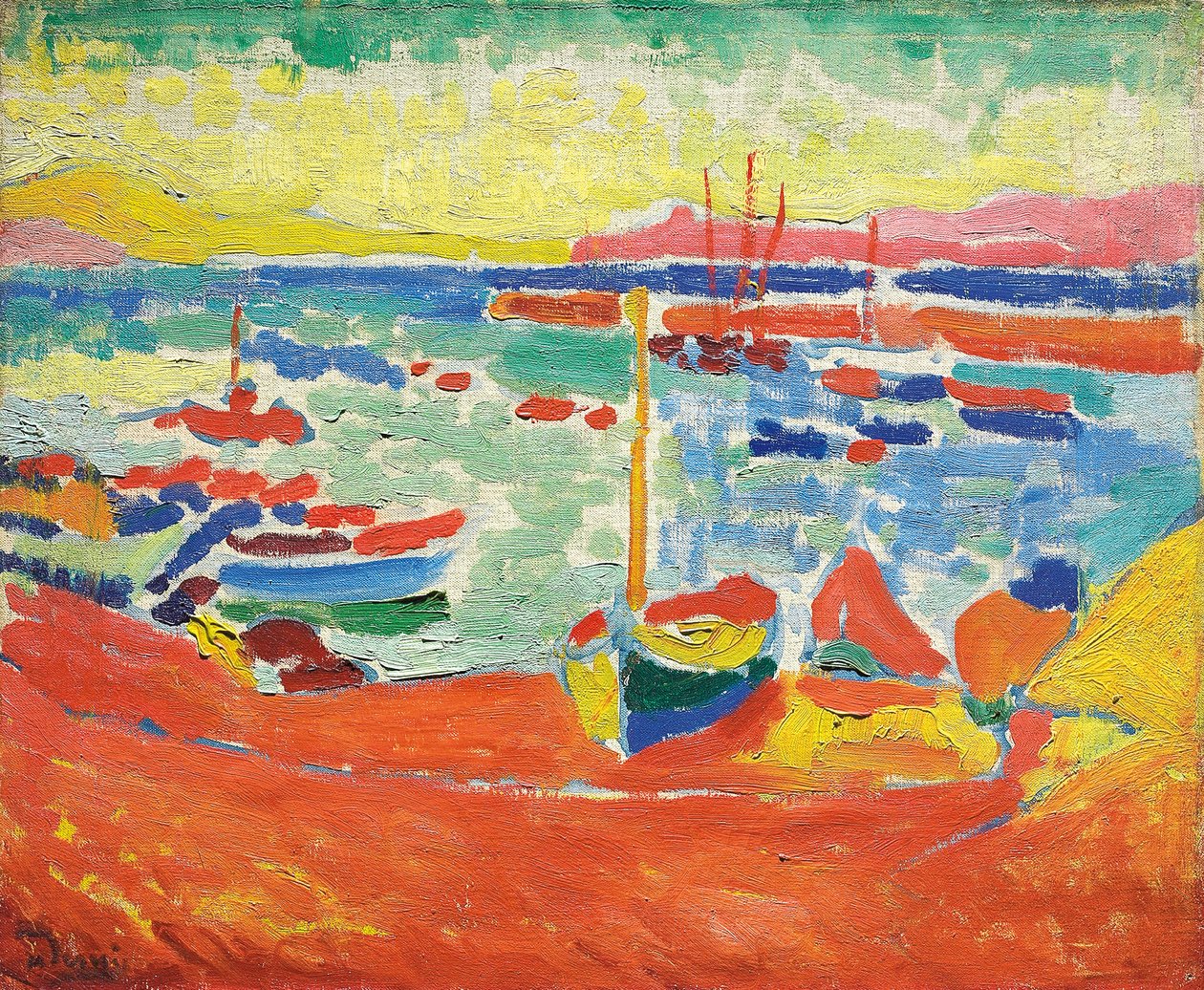 Łódź w Collioure autorstwa Andre Derain