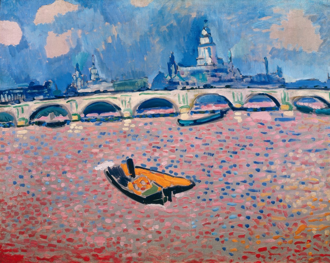 Most na Tamizie autorstwa Andre Derain