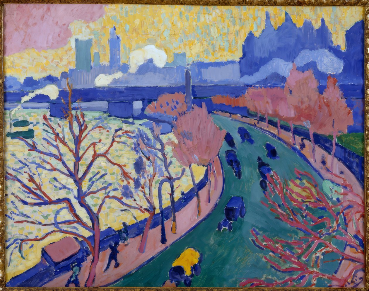 Most Charing Cross w Londynie autorstwa Andre Derain