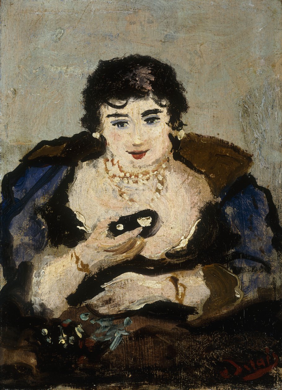 Kobieta w teatrze autorstwa Andre Derain