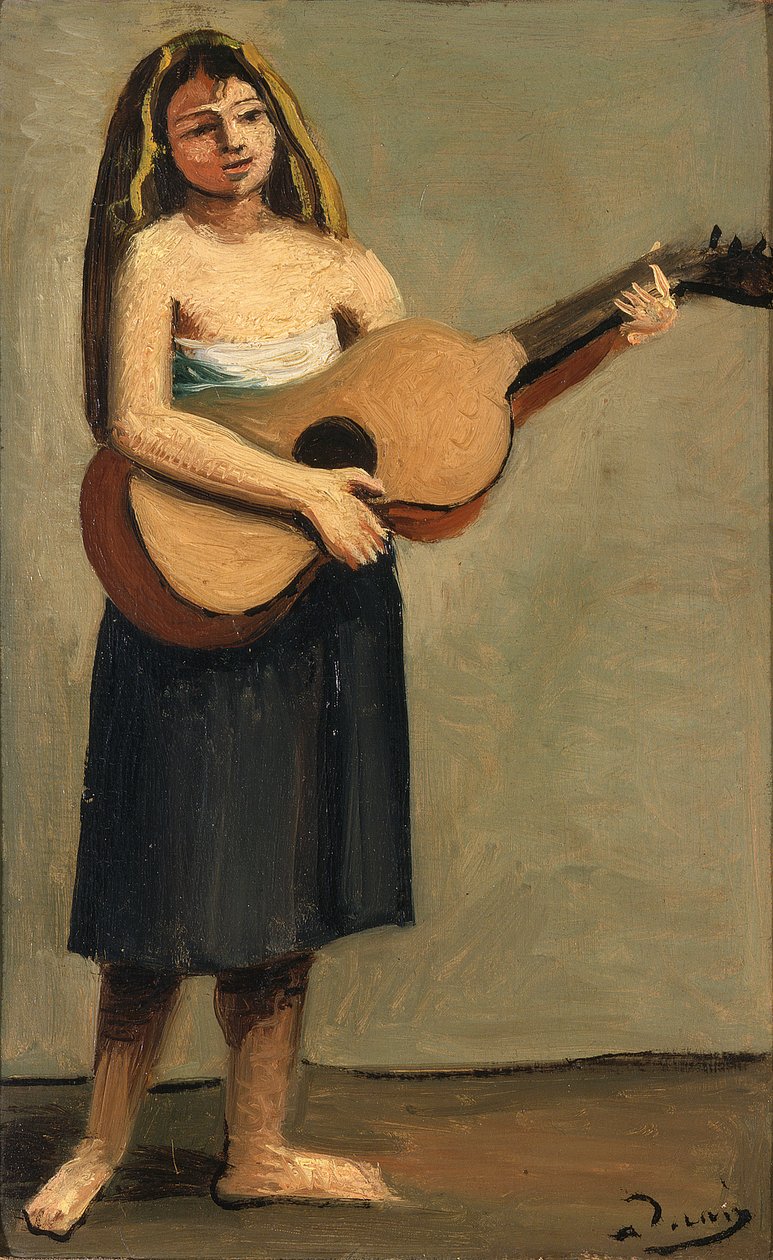 Gitarzysta autorstwa Andre Derain