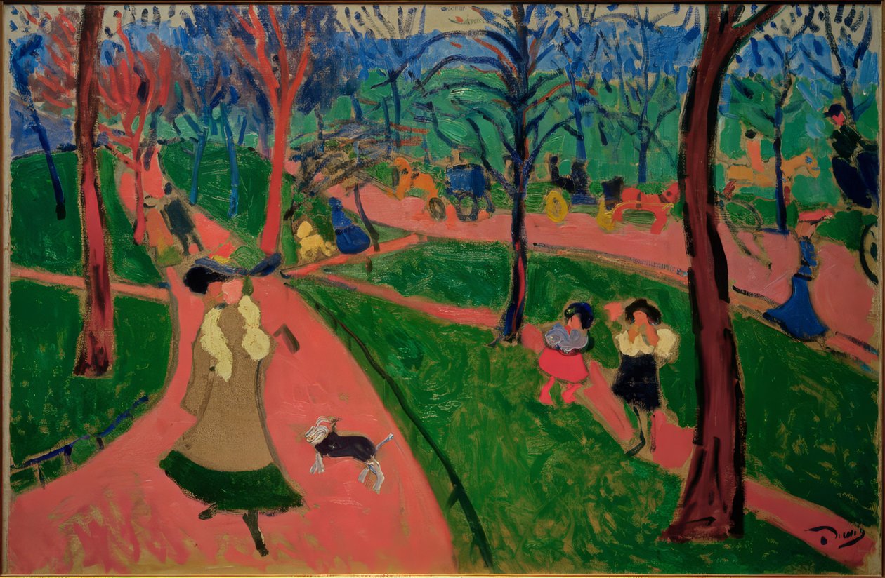 Hyde Park autorstwa Andre Derain