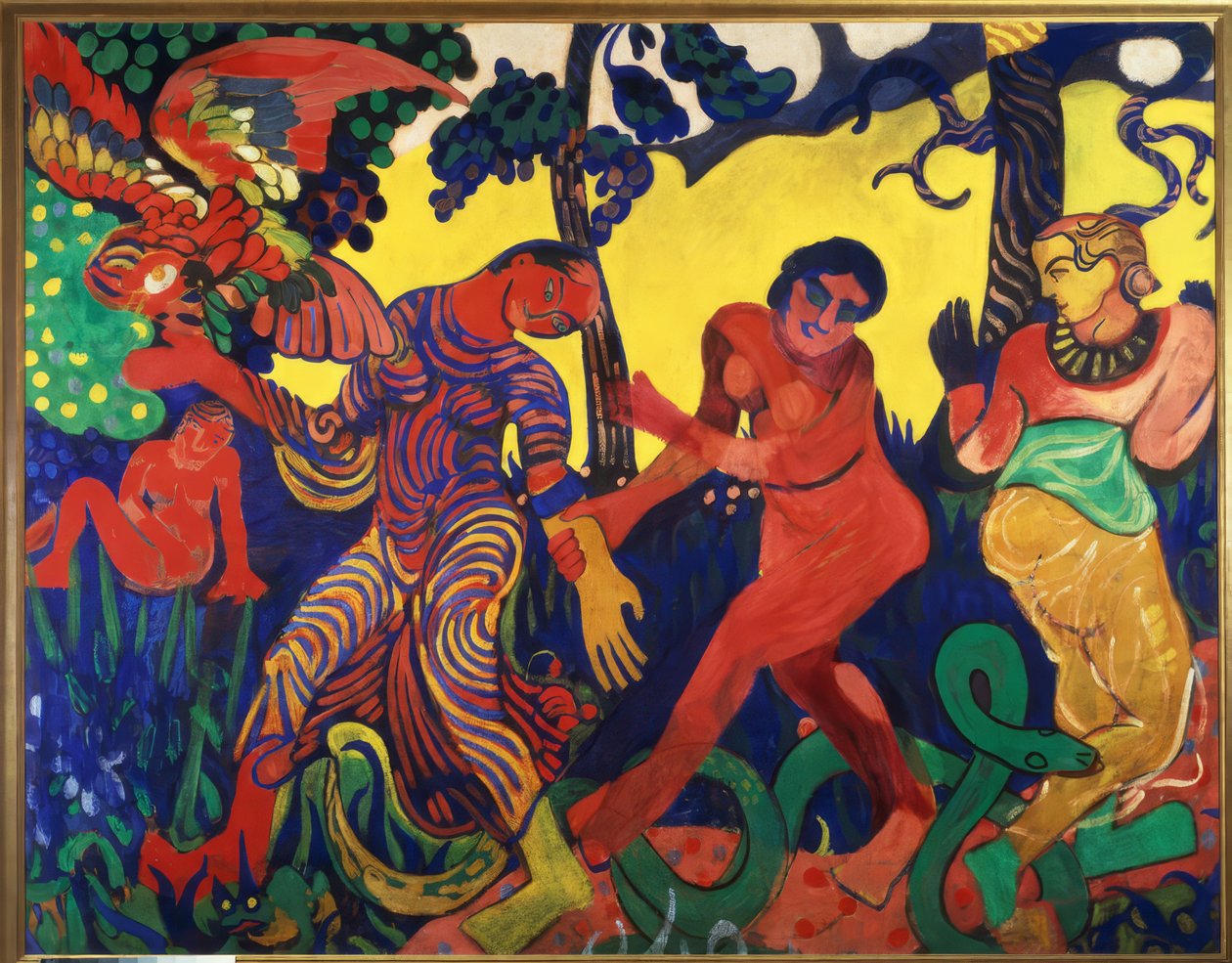 Taniec autorstwa Andre Derain