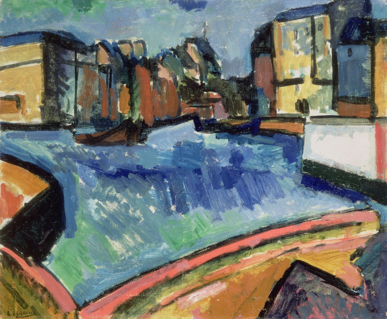 Le Port Du Havre autorstwa Andre Derain