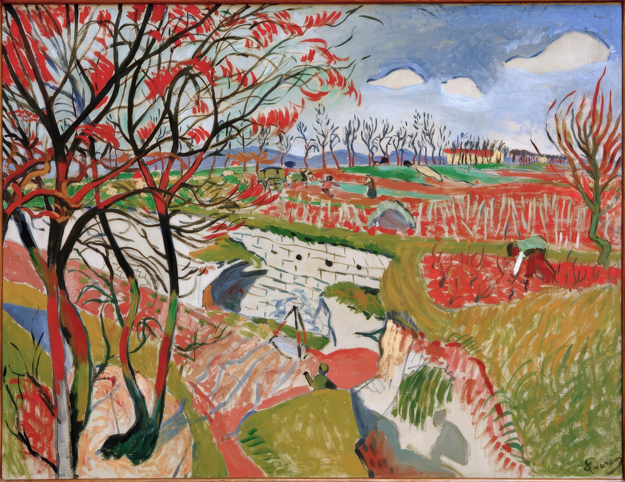 Winorośl na wiosnę autorstwa Andre Derain