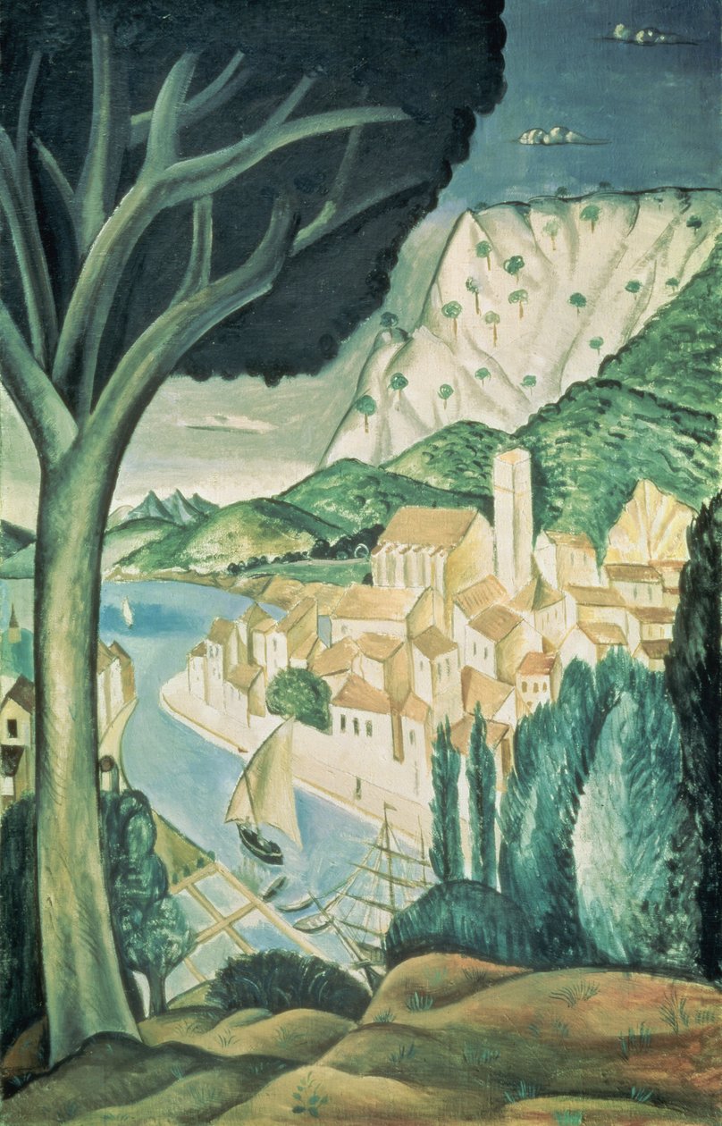 Martigues (port w Prowansji) autorstwa Andre Derain