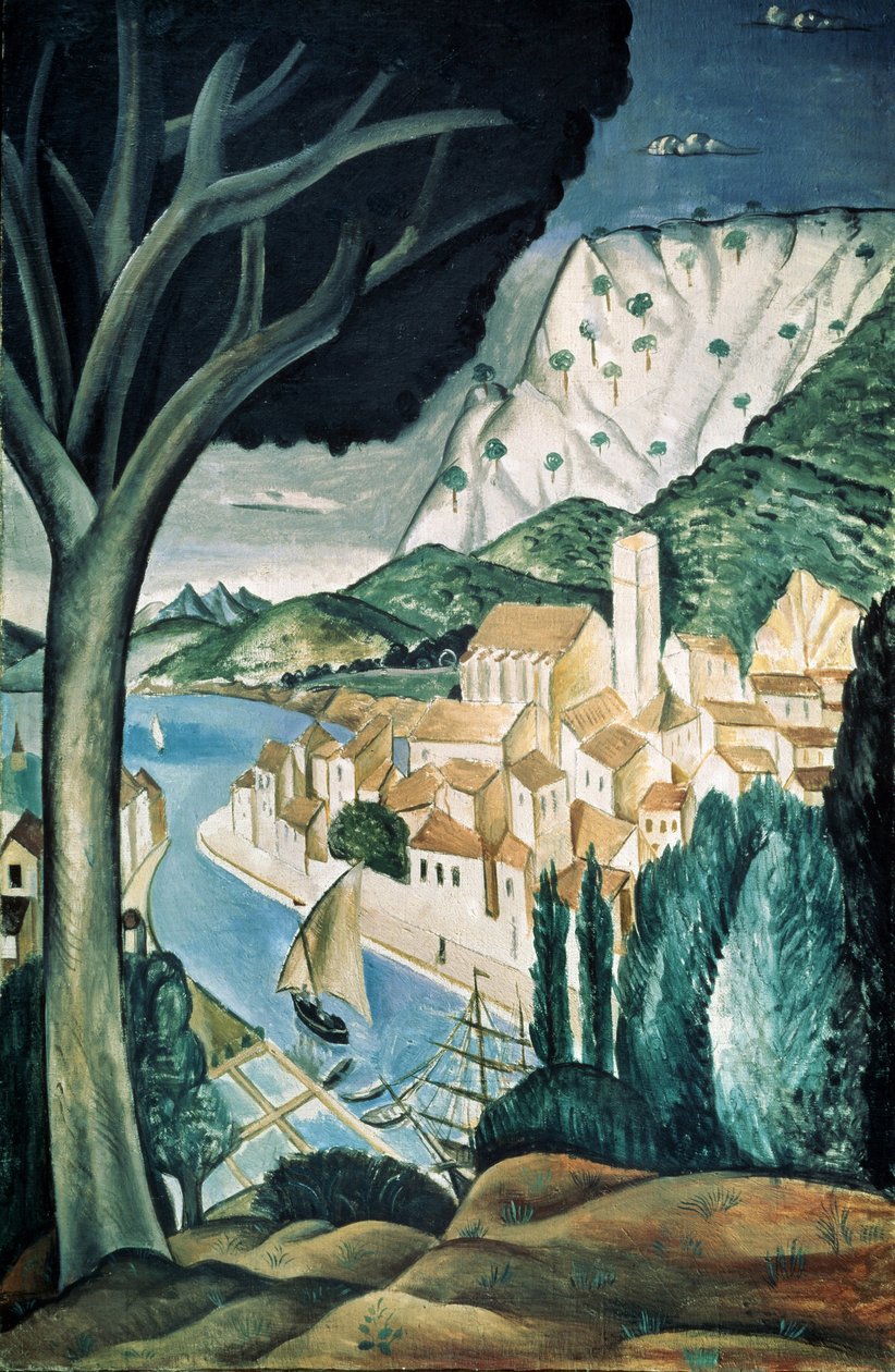 Martigues (port w Prowansji) autorstwa Andre Derain