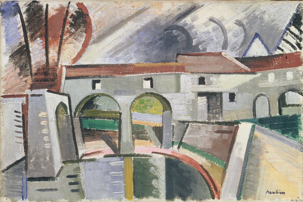 Młyn nad Marną autorstwa Andre Derain
