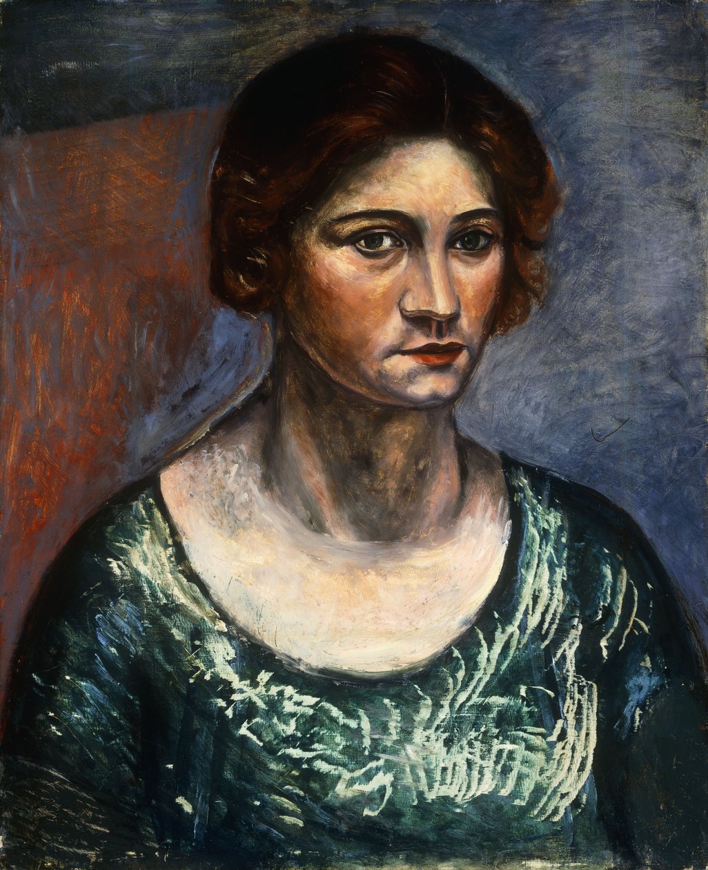 Portret kobiety; Portrait de Femme autorstwa Andre Derain