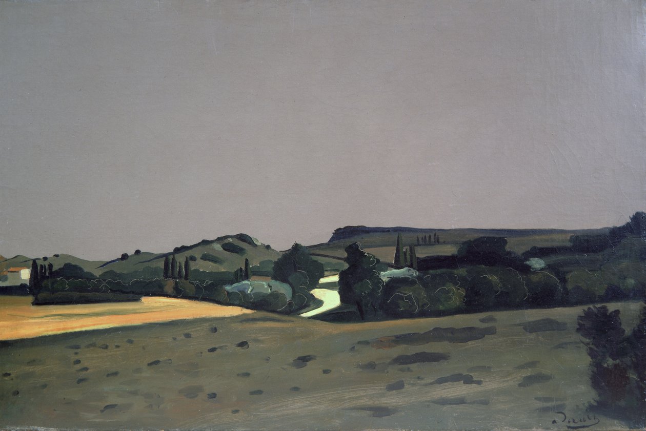 Prowansalski krajobraz autorstwa Andre Derain