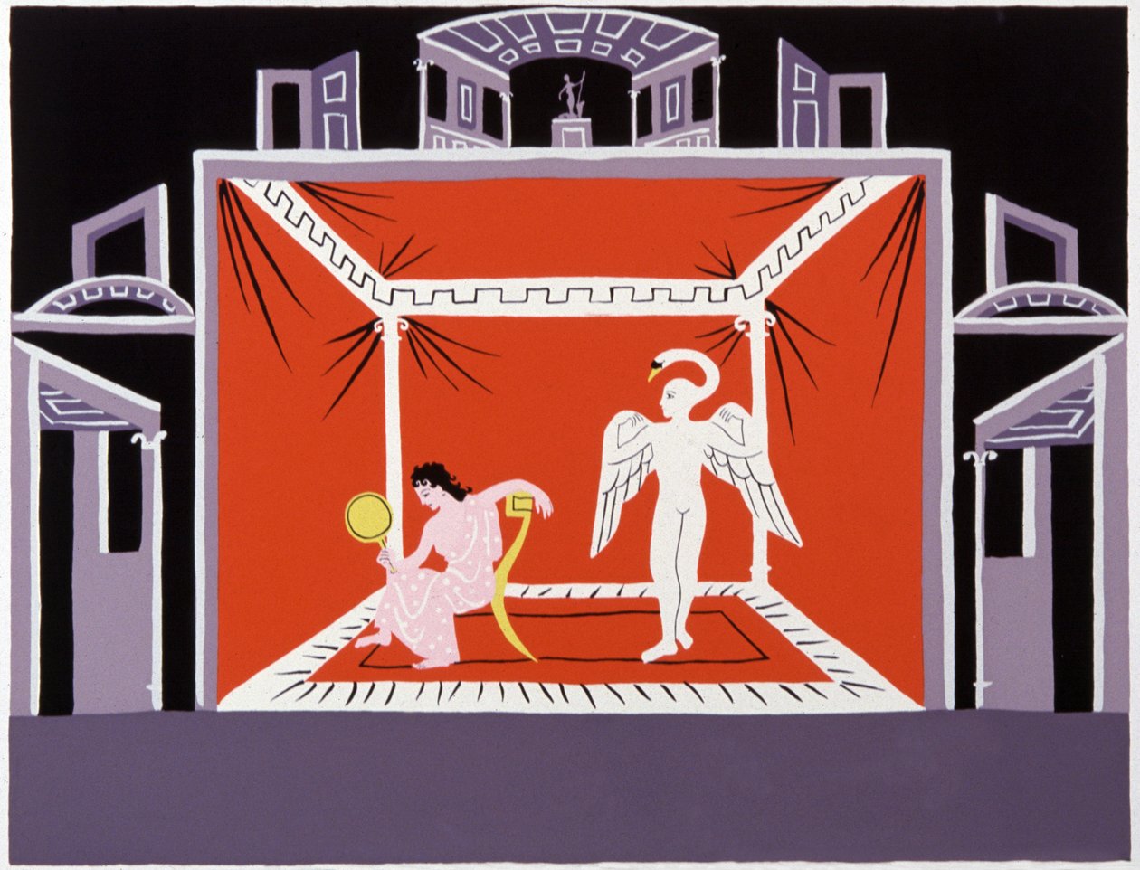 Religia. Mitologia grecka. Leda i łabędź autorstwa Andre Derain