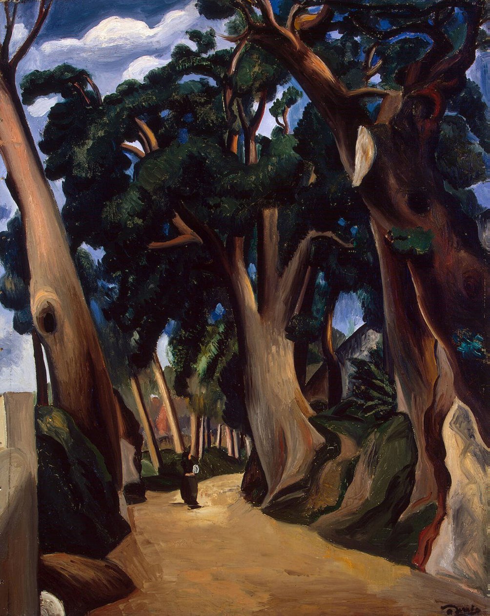 Droga do Castel Gandolfo autorstwa Andre Derain