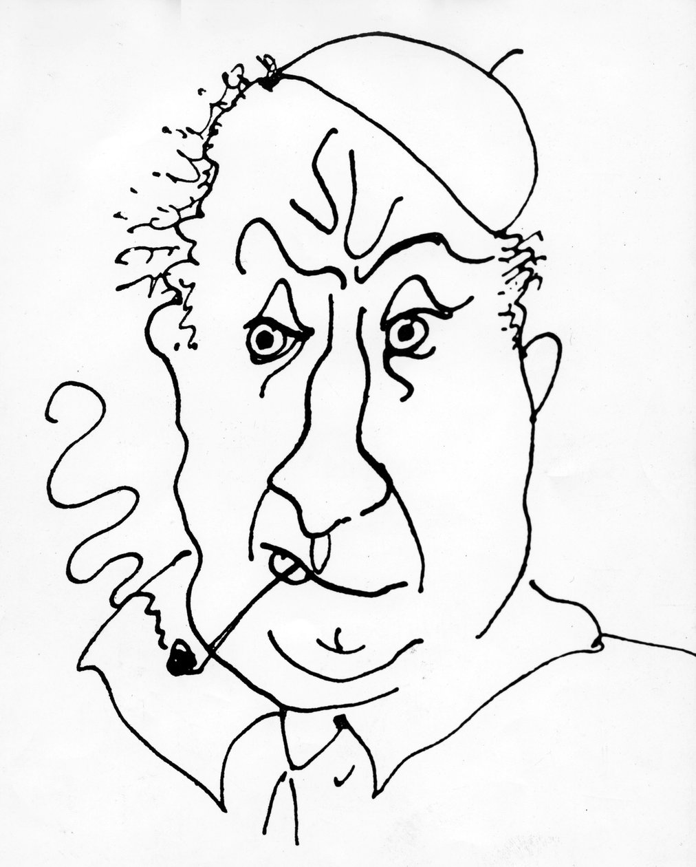 Autoportret autorstwa Andre Derain