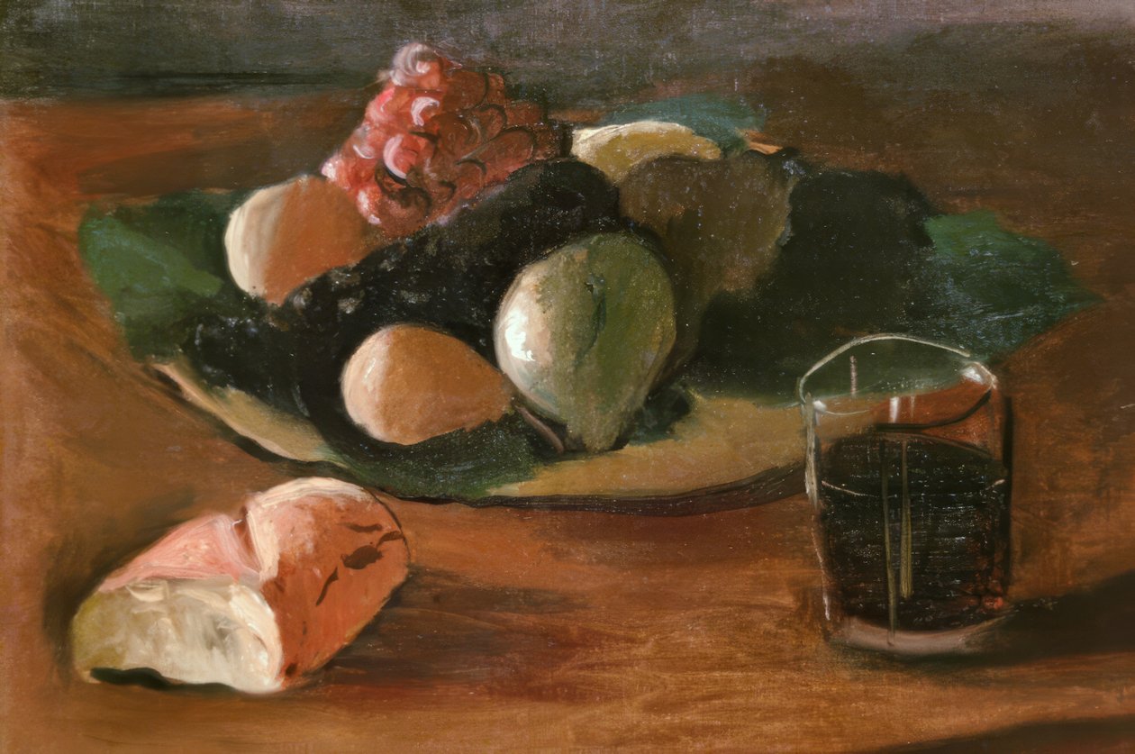 Martwa natura z kieliszkiem wina autorstwa Andre Derain