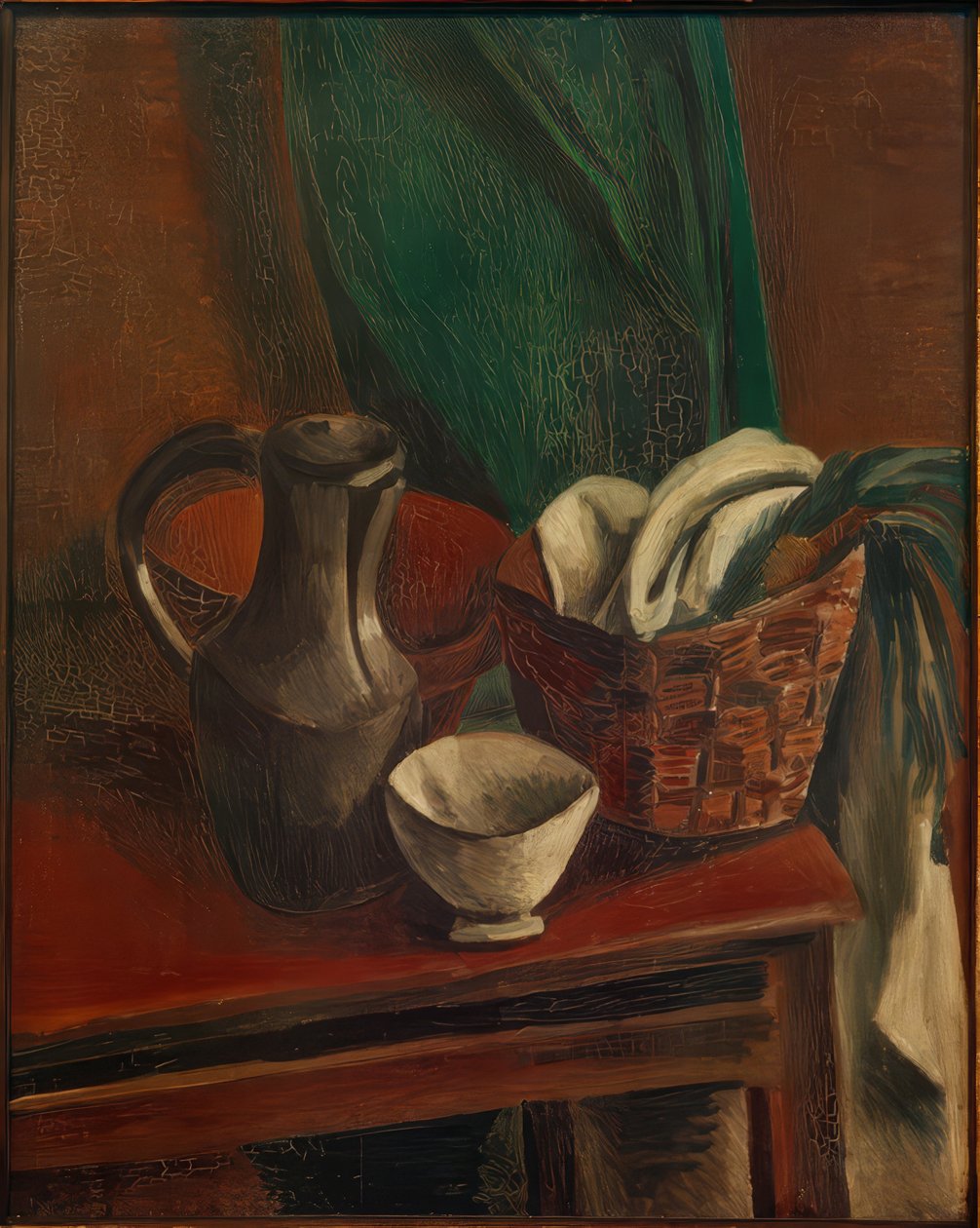 Martwa natura z dzbankiem autorstwa Andre Derain