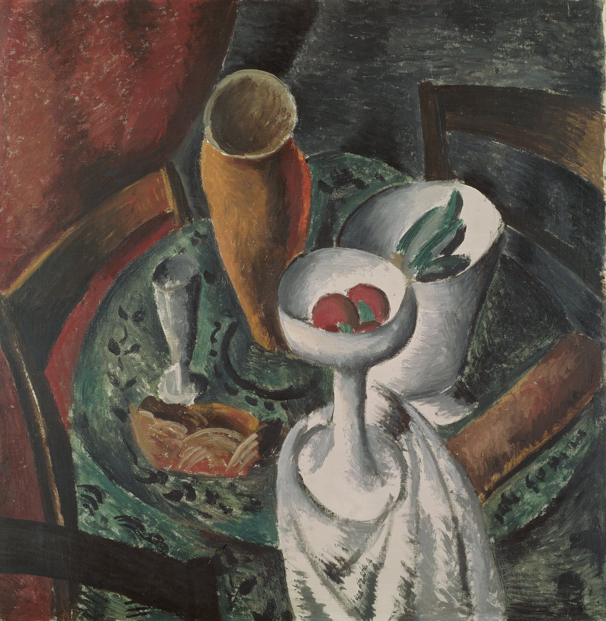 Stół i krzesła autorstwa Andre Derain