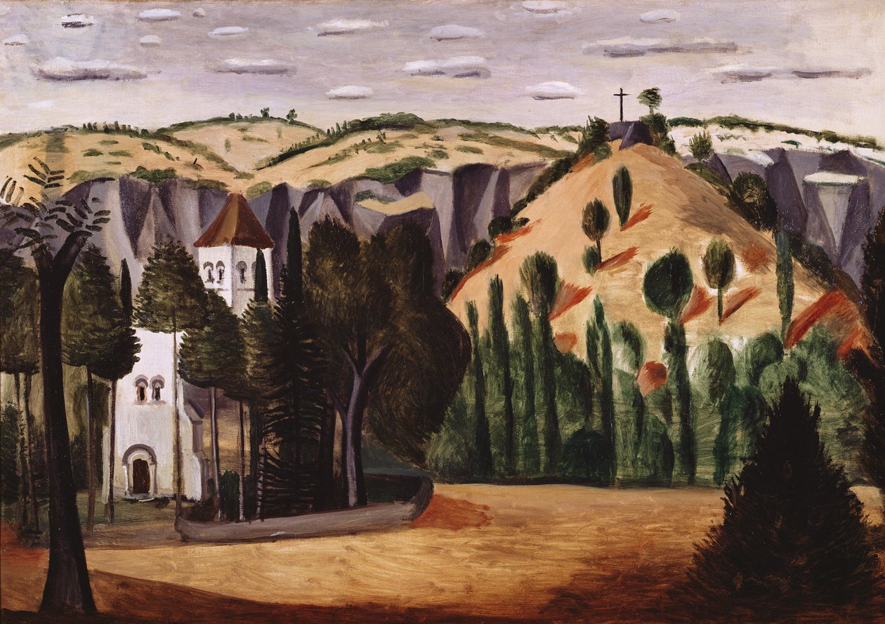 Kościół w Vers autorstwa Andre Derain