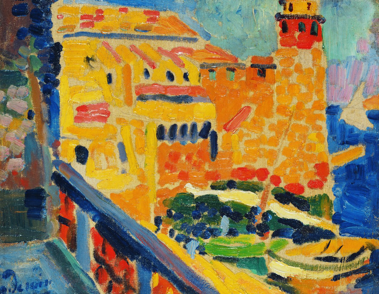 Latarnia morska w Collioure autorstwa Andre Derain