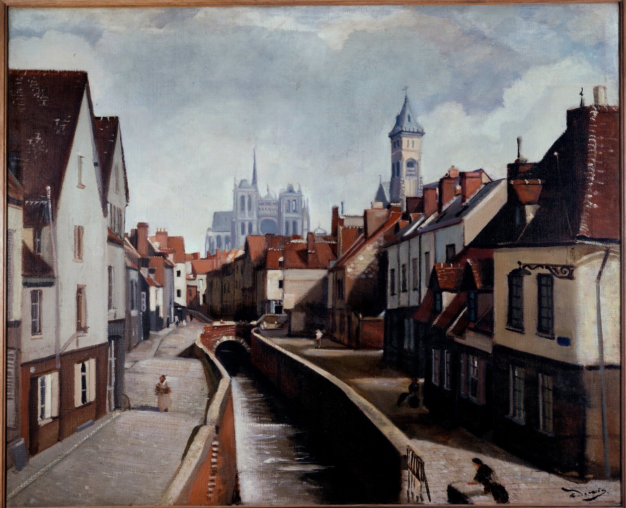 Widok na Amiens autorstwa Andre Derain