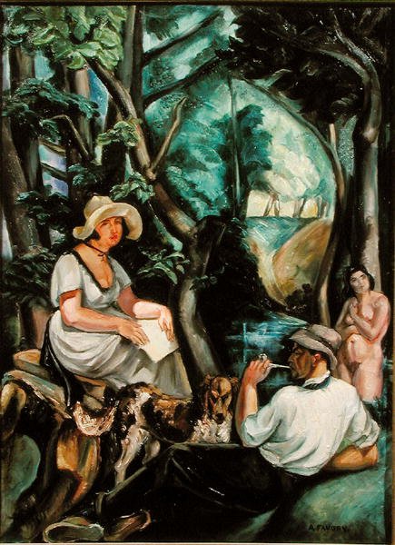 Popołudnie w Quercy, 1920-21 autorstwa Andre Favory
