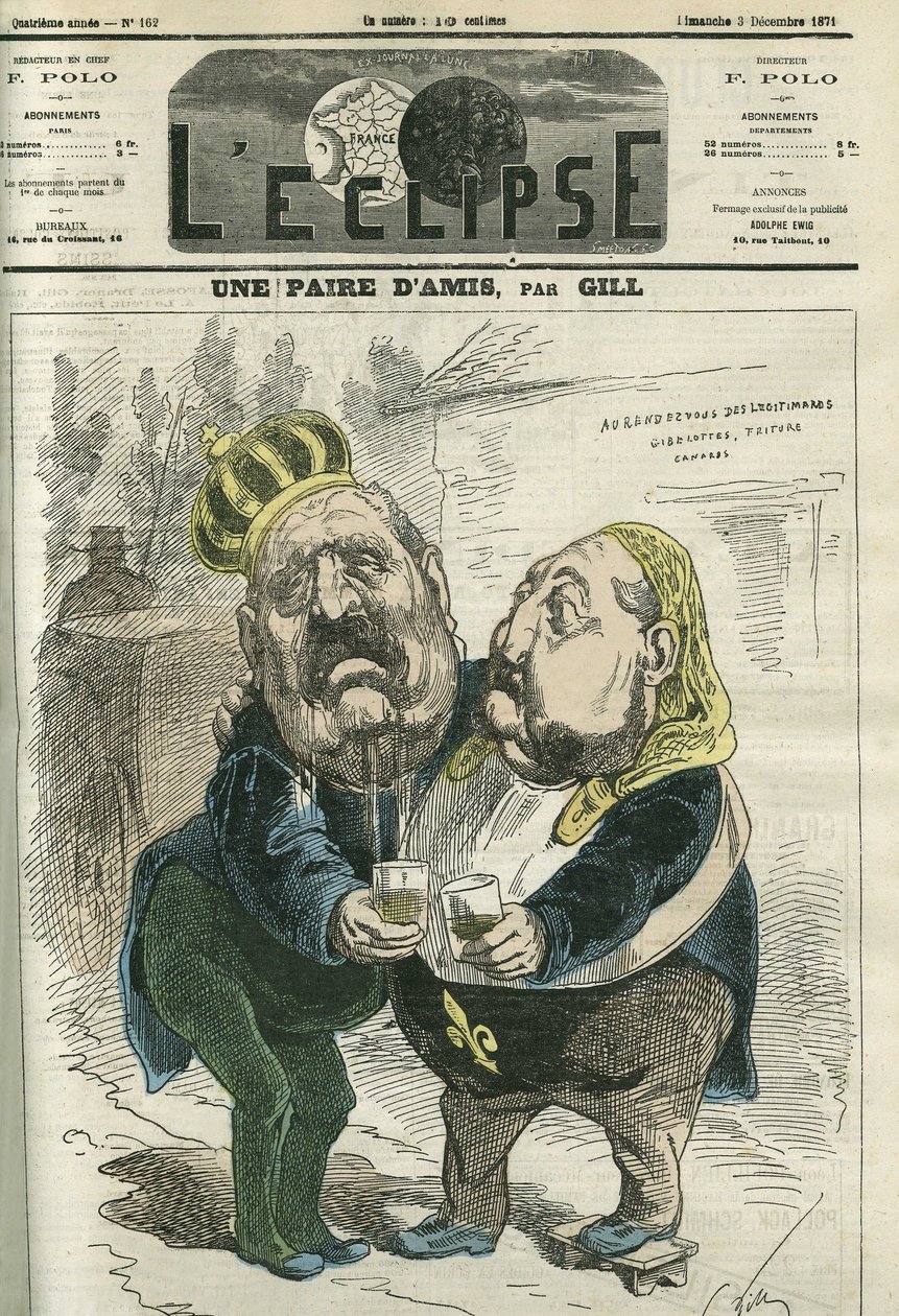 Para przyjaciół, Hippolyte de Villemessant (1812-1879), dyrektor Figara i książę Filip d
