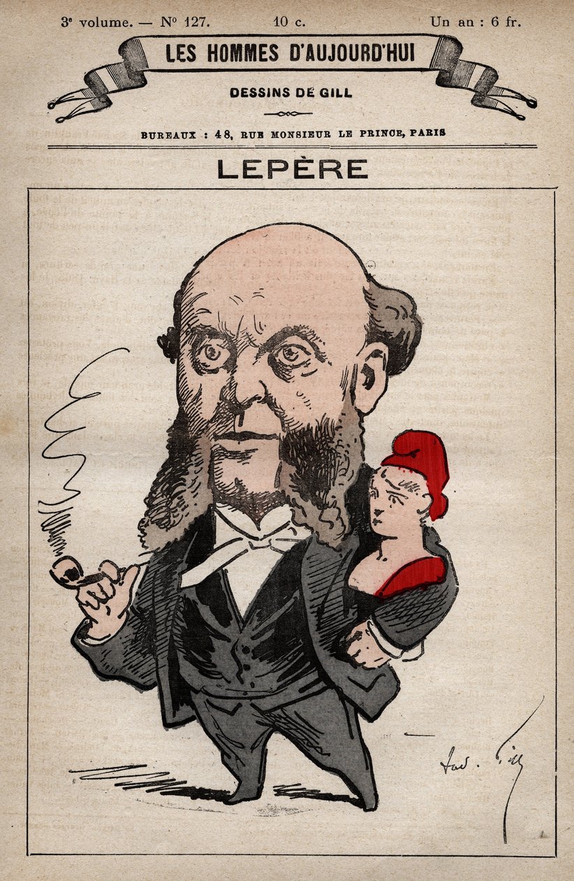 Karykatura Charlesa Lepere