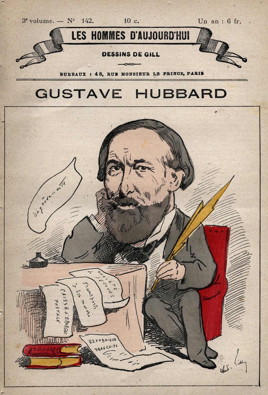 Karykatura Nicolasa Gustave