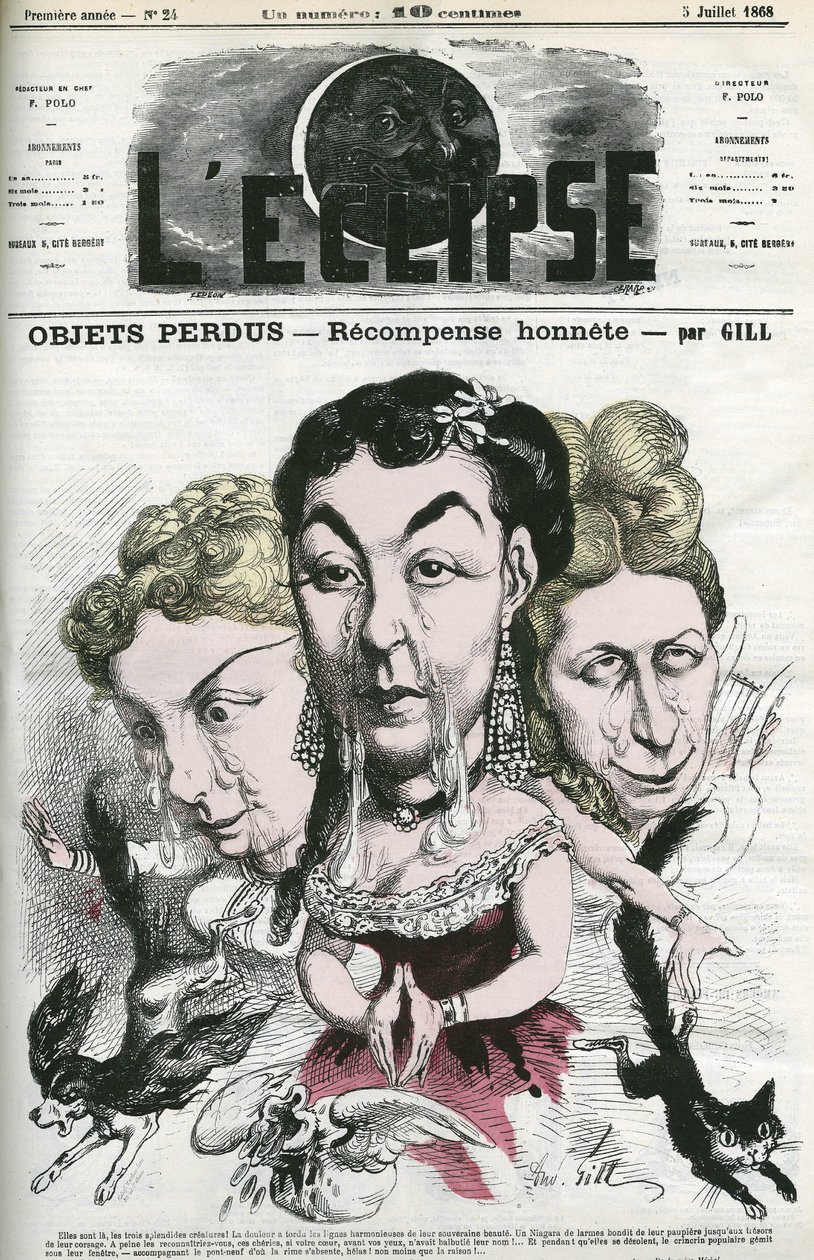 Ilustracja do „Lost Objects”, piosenek opowiadających historie 3 kobiet, które zgubiły psa, torebkę i kota. Okładka w „”L
