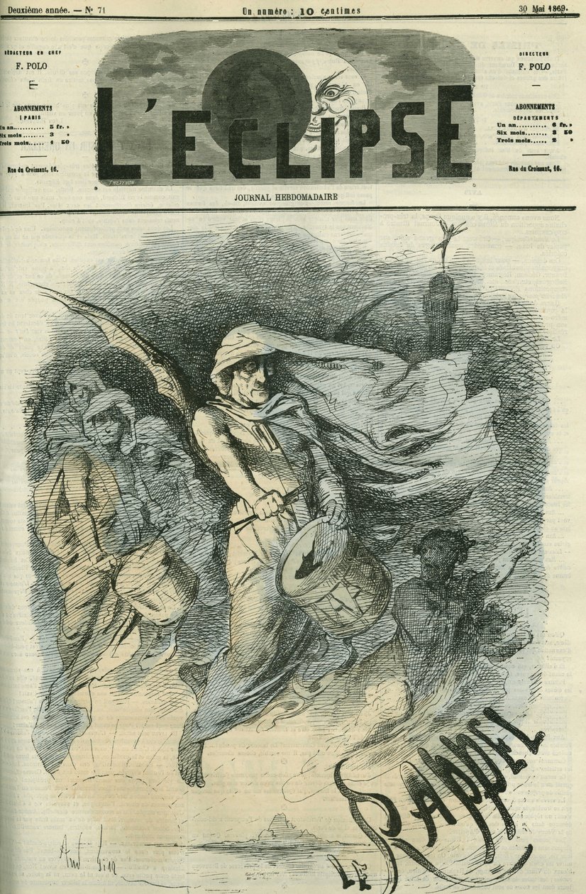 Przypomnienie, ilustracja do pieśni Paula Mahalina (1838-1899). Okładka w „”L